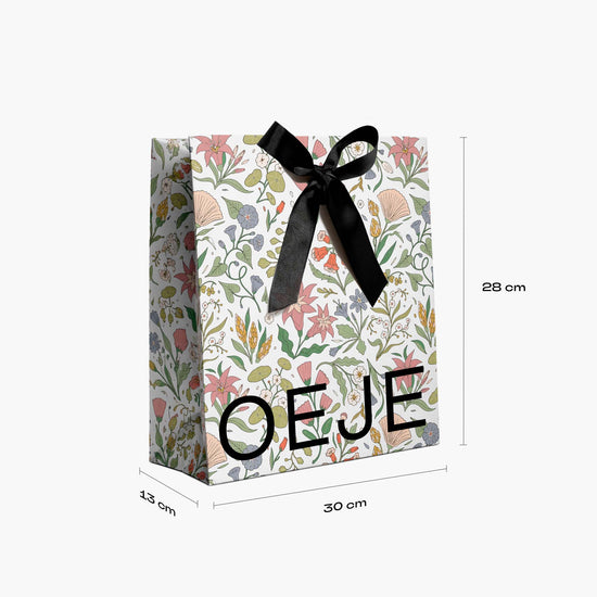 SACOLA OEJE FLORAL G