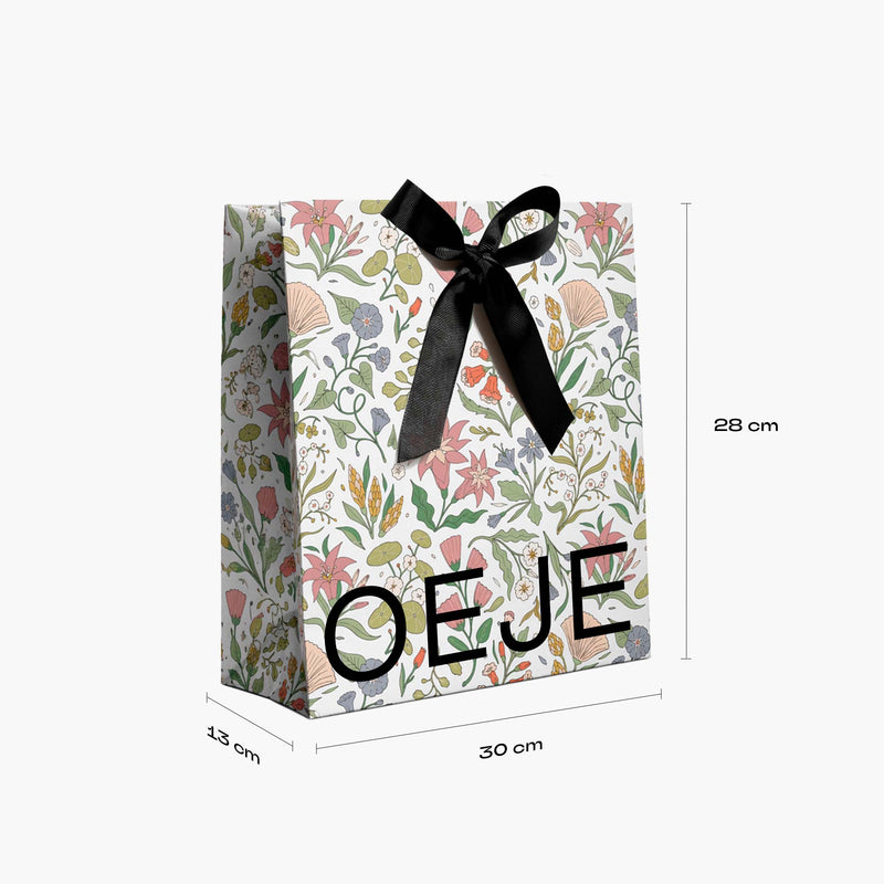 SACOLA OEJE FLORAL G