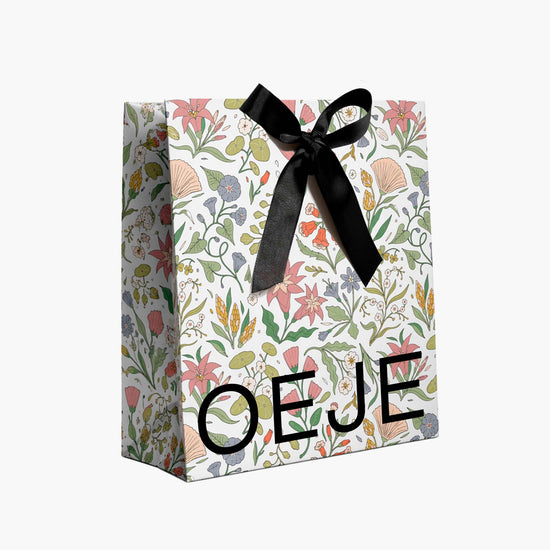 SACOLA OEJE FLORAL G