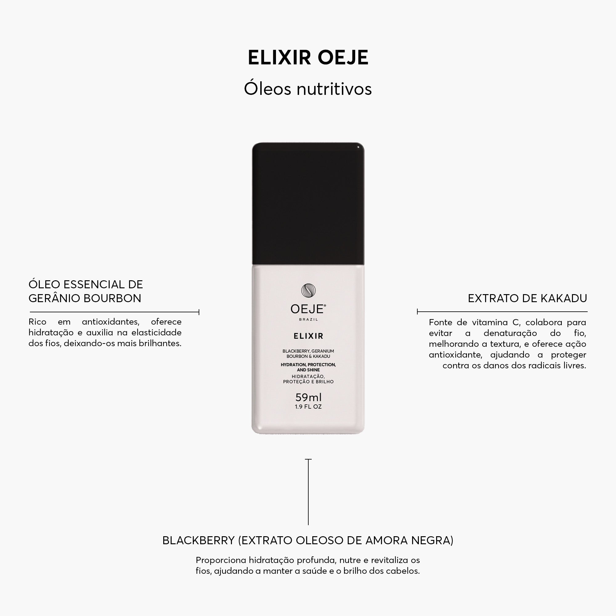 ÓLEO ELIXIR FINALIZADOR | OEJE Brazil
