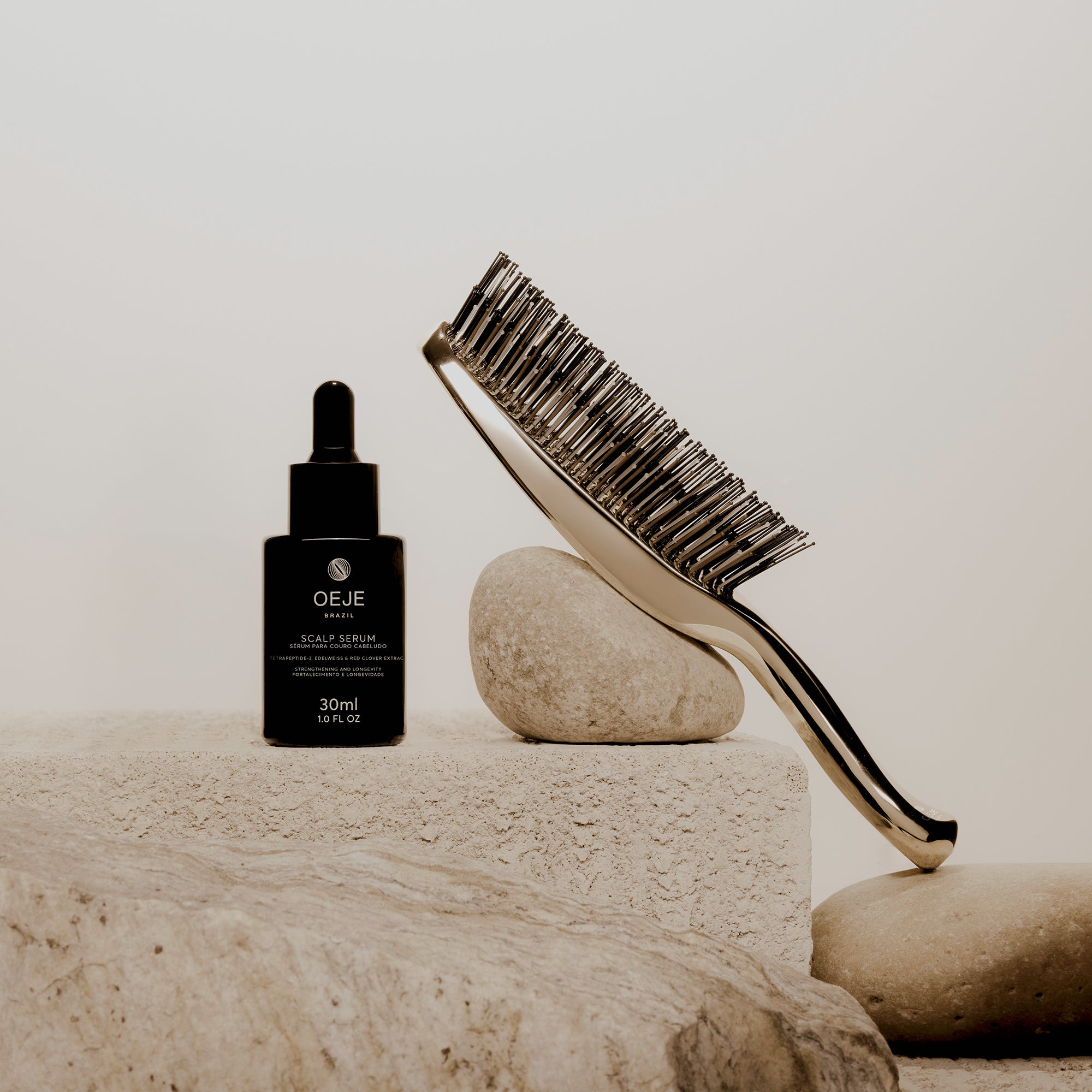 Oeje Brazil Kit Tratamento - Scalp 30 ml + Escova