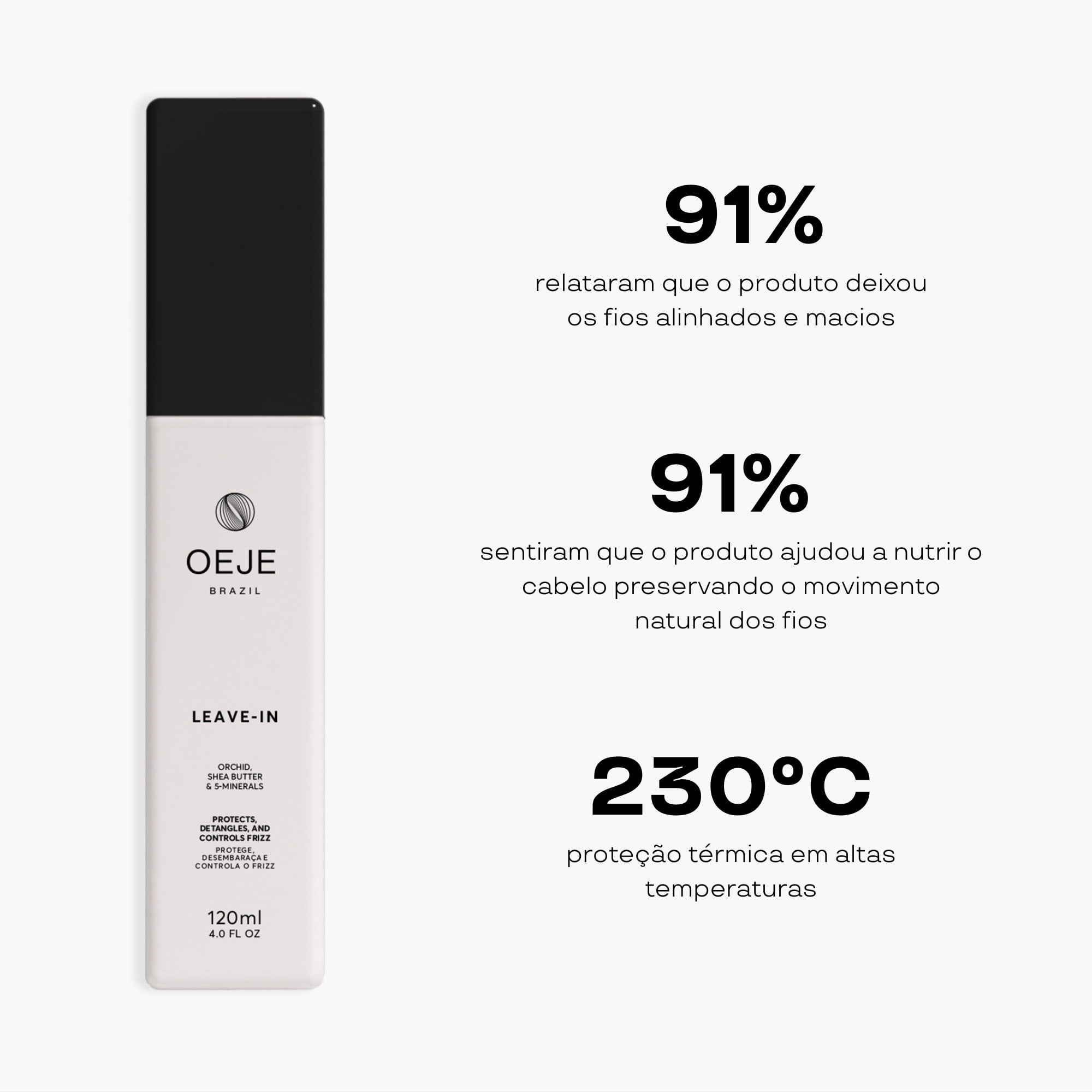 Oeje Brazil Leave-in Nutritivo - 120ml